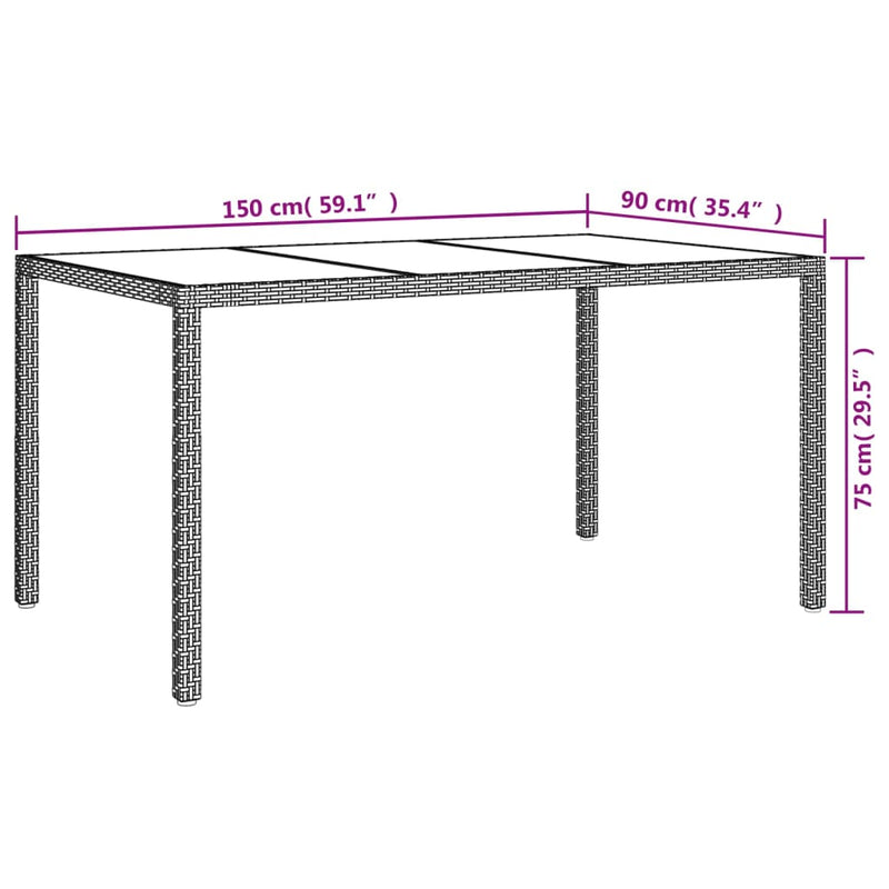 Garden_Table_150x90x75_cm_Tempered_Glass_and_Poly_Rattan_Grey_IMAGE_6