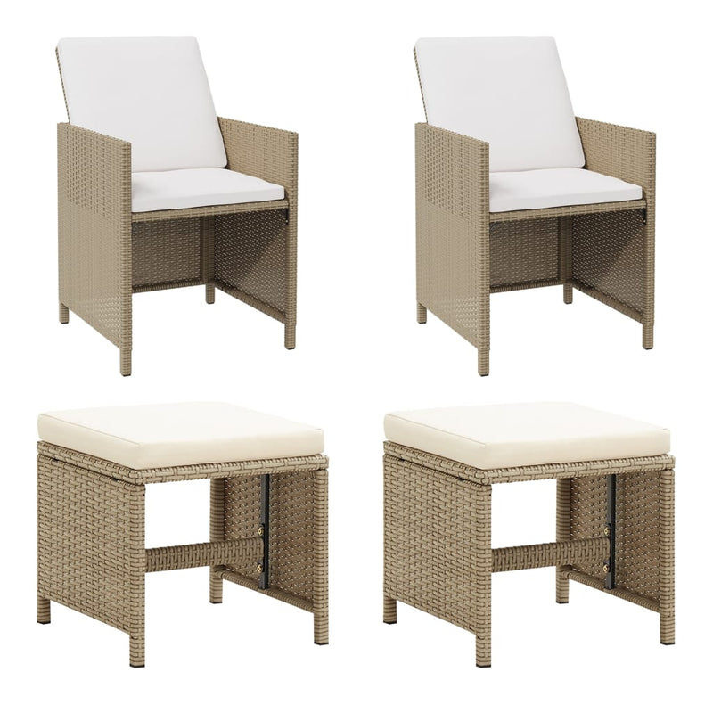 Garden_Chairs_with_Stools_2_pcs_Poly_Rattan_Beige_IMAGE_1_EAN:8720286667019
