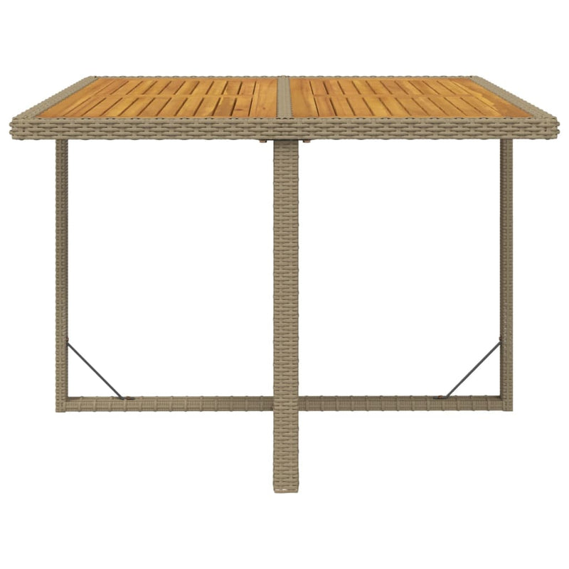 Garden_Table_Beige_109x107x74_cm_Poly_Rattan&Solid_Wood_Acacia_IMAGE_4