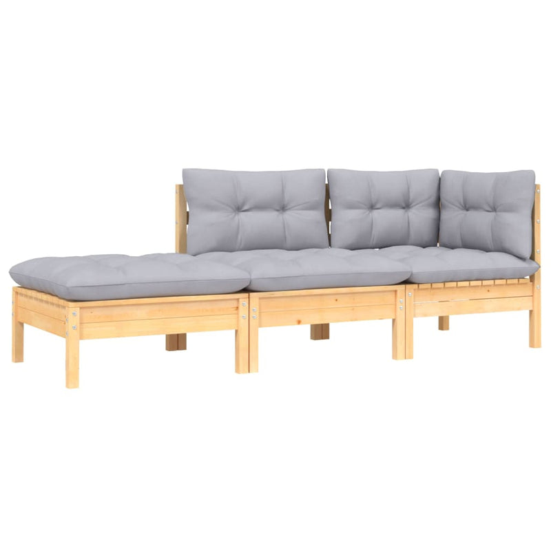 3_Piece_Garden_Lounge_Set_with_Grey_Cushions_Solid_Pinewood_IMAGE_1_EAN:8720286670958