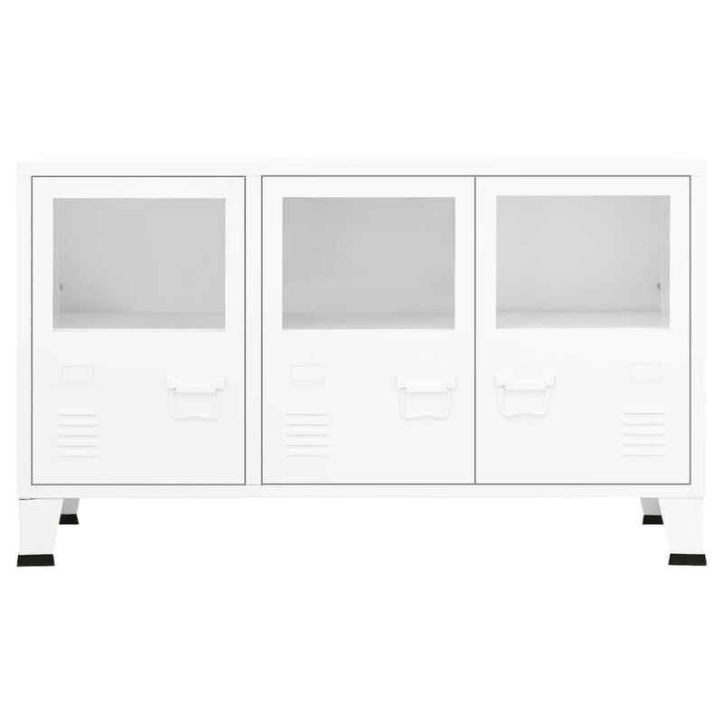 Industrial_Sideboard_White_105x35x62_cm_Metal_and_Glass_IMAGE_3_EAN:8720286699447