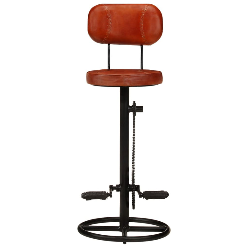 Bar_Stools_2_pcs_Black_and_Brown_Real_Goat_Leather_IMAGE_3_EAN:8720286705988