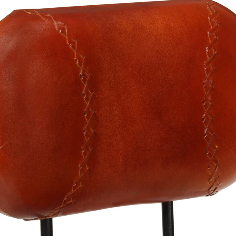 Bar_Stools_2_pcs_Black_and_Brown_Real_Goat_Leather_IMAGE_6_EAN:8720286705988