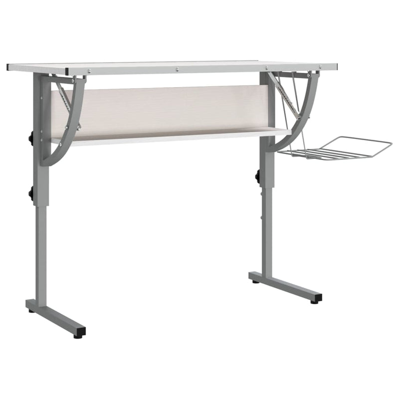 Craft_Desk_White_and_Grey_110x53x(58-87)_cm_Engineered_Wood_and_Steel_IMAGE_2