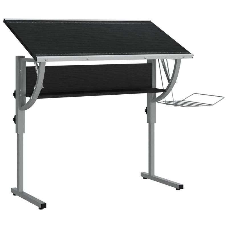 Craft_Desk_Black_and_Grey_110x53x(58-87)_cm_Engineered_Wood_and_Steel_IMAGE_5