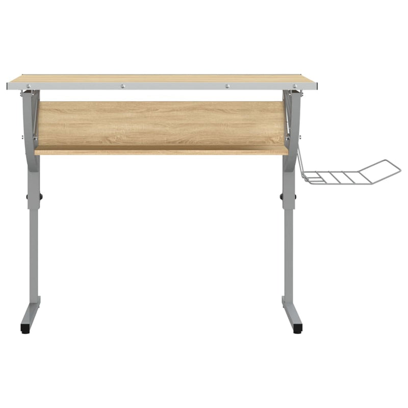 Craft_Desk_Sonoma_Oak_and_Grey_110x53x(58-87)cm_Engineered_Wood_and_Steel_IMAGE_3