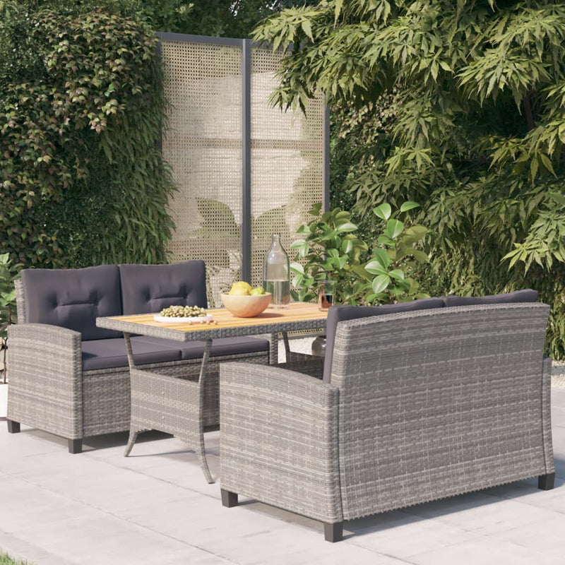 3_Piece_Garden_Dining_Set_with_Grey_Cushions_Poly_Rattan_IMAGE_1