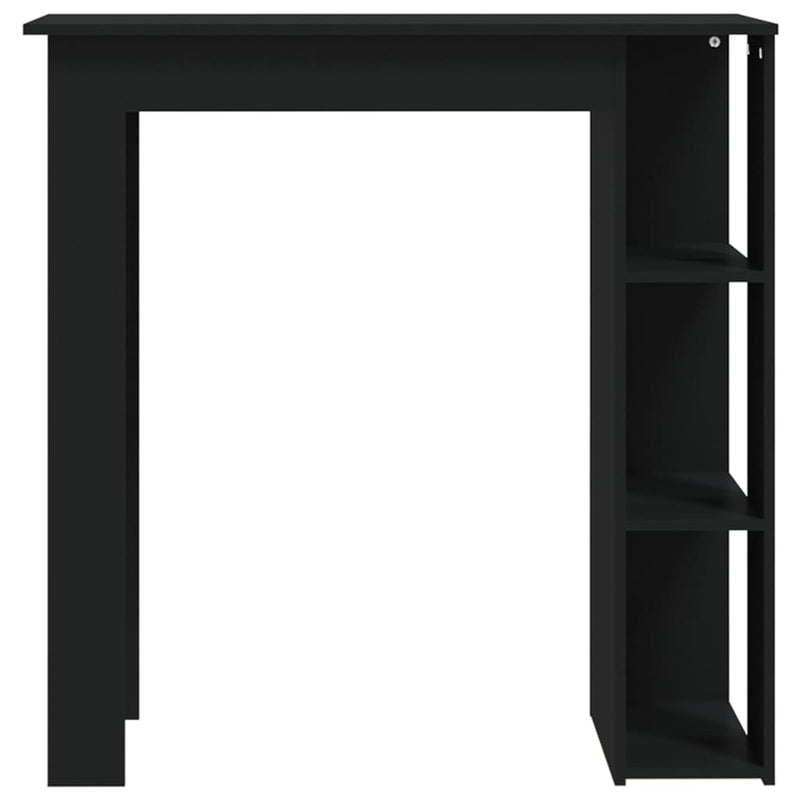 Bar_Table_with_Shelf_Black_102x50x103.5_cm_Engineered_Wood_IMAGE_3