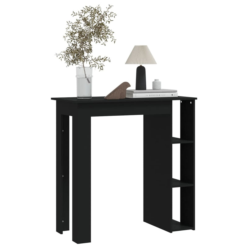 Bar_Table_with_Shelf_Black_102x50x103.5_cm_Engineered_Wood_IMAGE_5