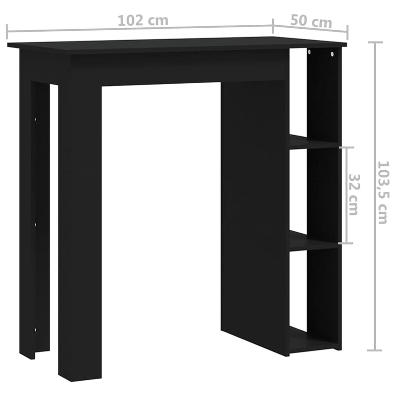 Bar_Table_with_Shelf_Black_102x50x103.5_cm_Engineered_Wood_IMAGE_7