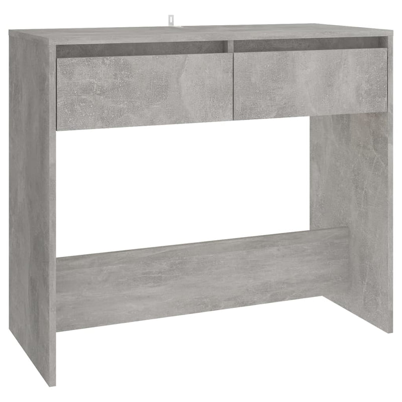 Console Table Concrete Grey 89x41x76.5 cm Engineered Wood