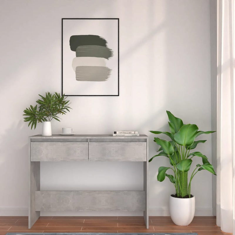 Console_Table_Concrete_Grey_100x35x76.5_cm_Engineered_Wood_IMAGE_4
