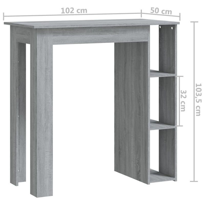 Bar_Table_with_Shelf_Grey_Sonoma_102x50x103.5_cm_Engineered_Wood_IMAGE_7
