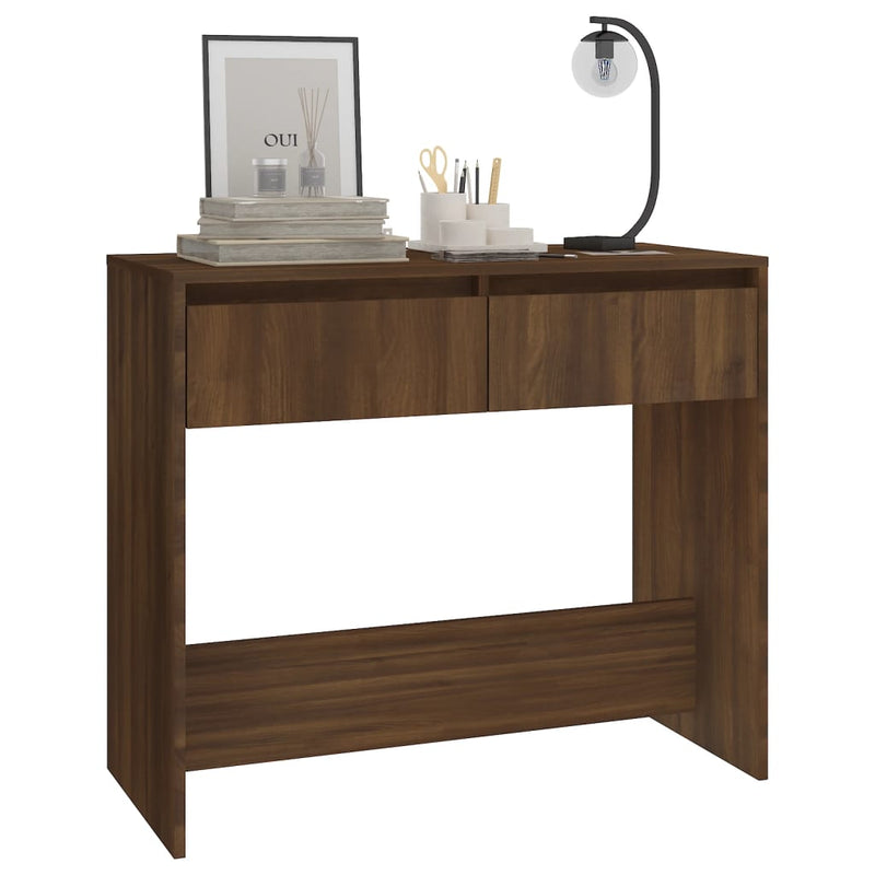 Console_Table_Brown_Oak_89x41x76.5_cm_Engineered_Wood_IMAGE_4