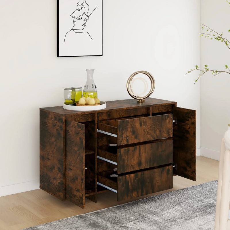 Sideboard_with_3_Drawers_Smoked_Oak_120x41x75_cm_Engineered_Wood_IMAGE_4_EAN:8720286837467