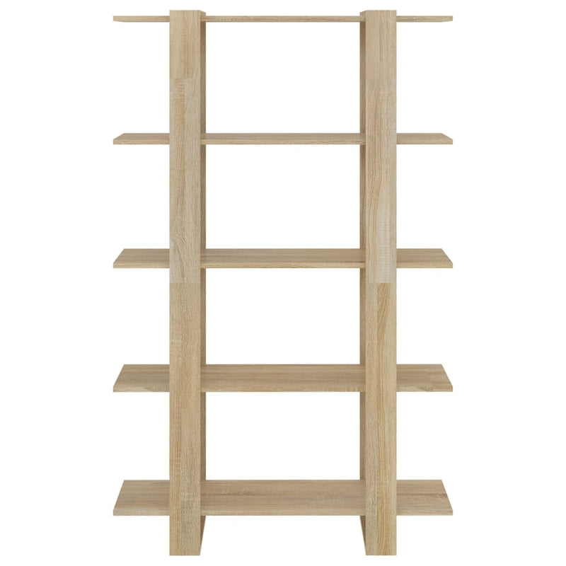 Book Cabinet/Room Divider Sonoma Oak 100x30x160 cm