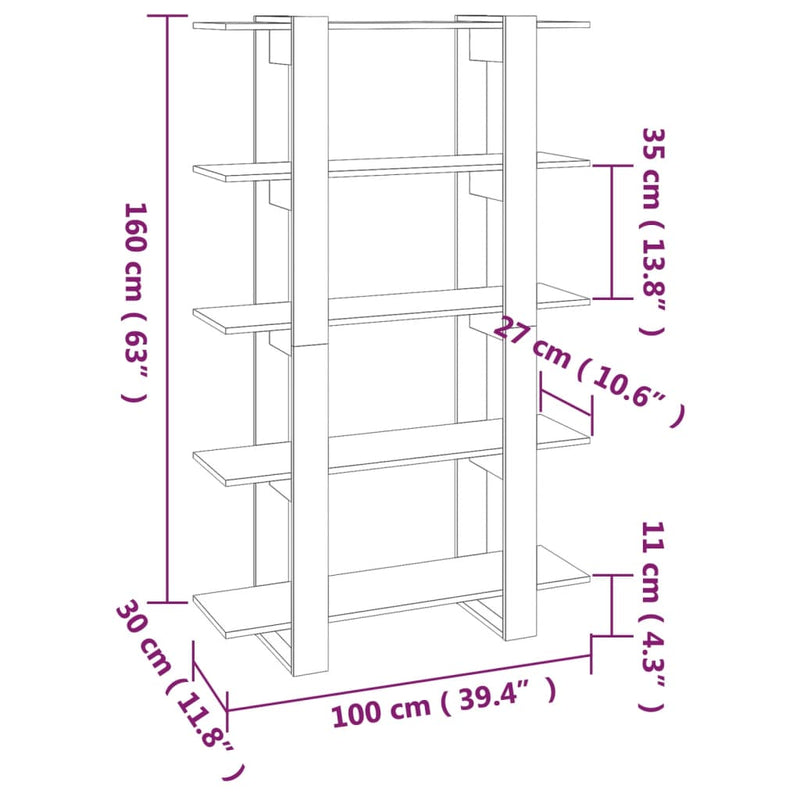 Book_Cabinet/Room_Divider_Grey_Sonoma_100x30x160_cm_IMAGE_7