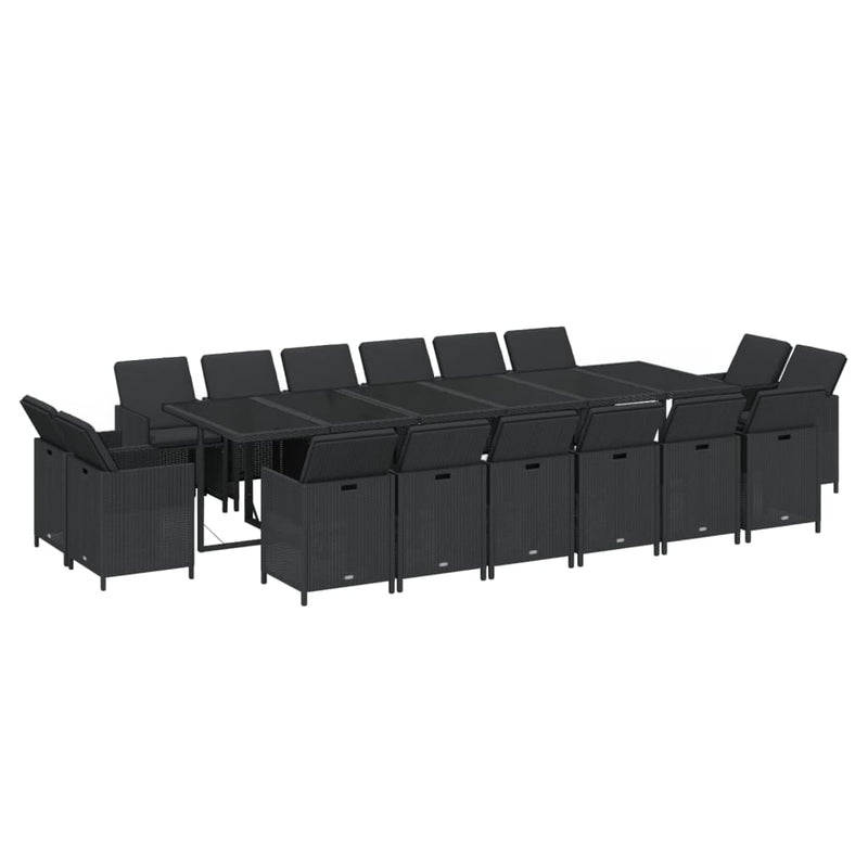 17_Piece_Garden_Dining_Set_with_Cushions_Poly_Rattan_Black_IMAGE_3
