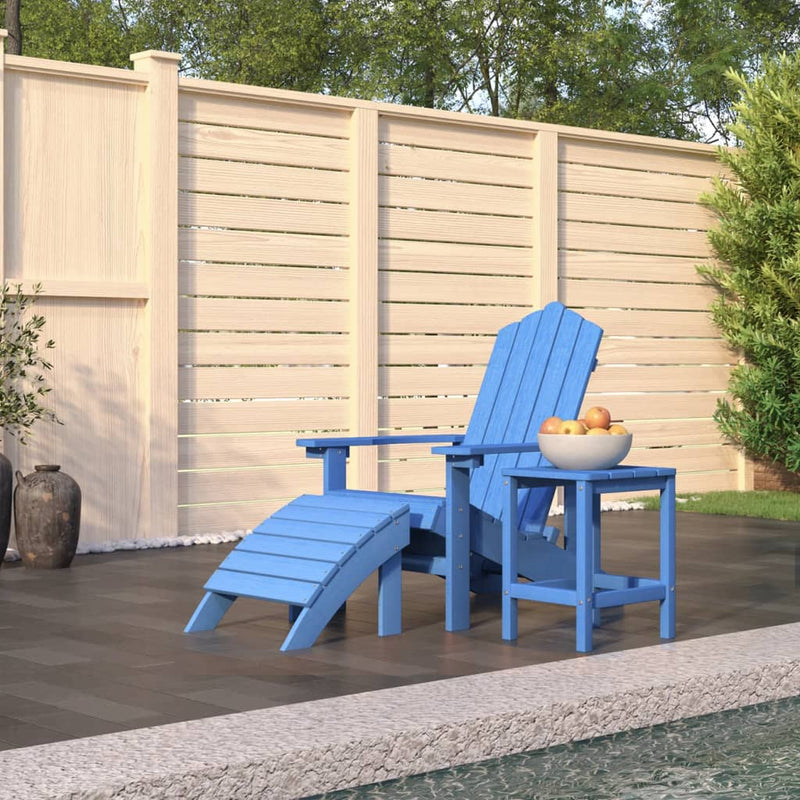 Garden_Adirondack_Chair_with_Footstool_&_Table_HDPE_Aqua_Blue_IMAGE_1_EAN:8720286847305