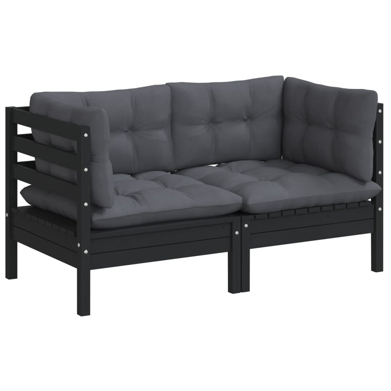 2-Seater_Garden_Sofa_with_Anthracite_Cushions_Solid_Wood_Pine_IMAGE_3_EAN:8720286858738