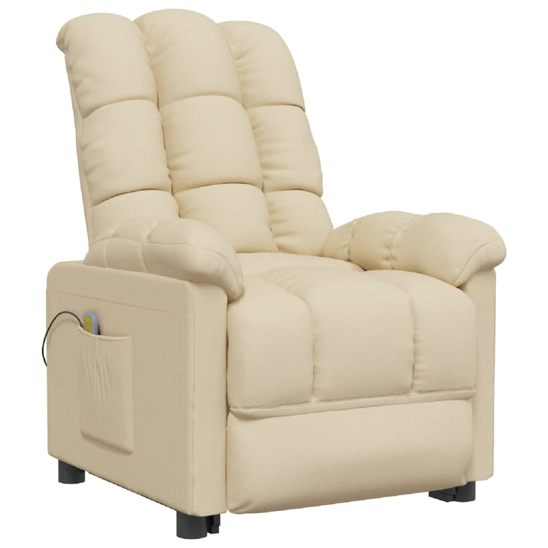 Massage Chair Cream Fabric