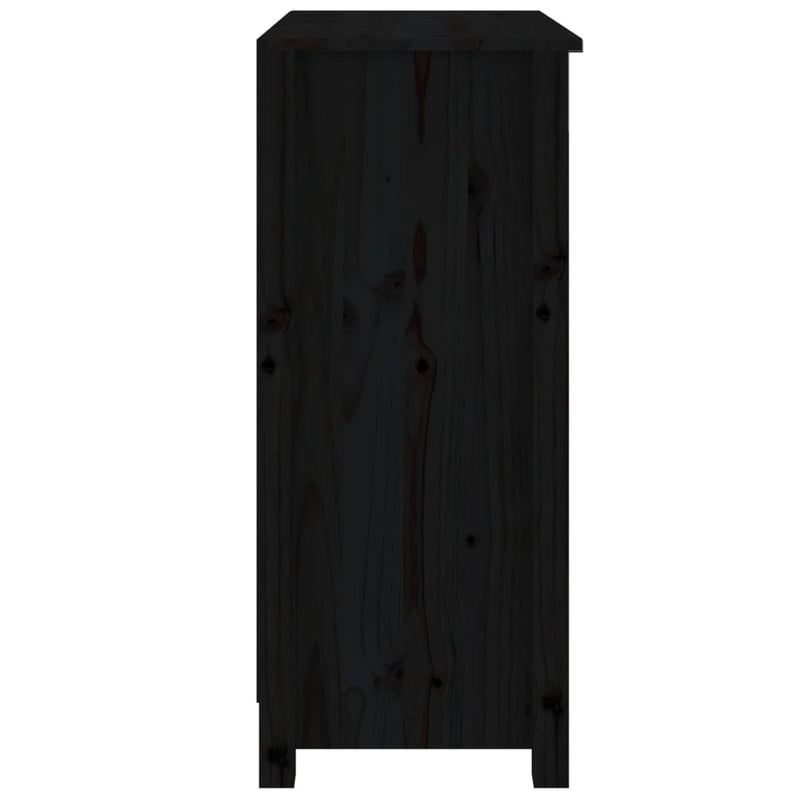 Sideboard_Black_70x35x80_cm_Solid_Wood_Pine_IMAGE_5