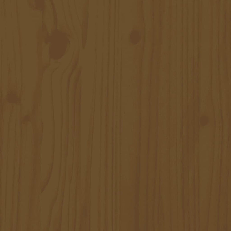 Sideboard Honey Brown 74x35x80 cm Solid Wood Pine