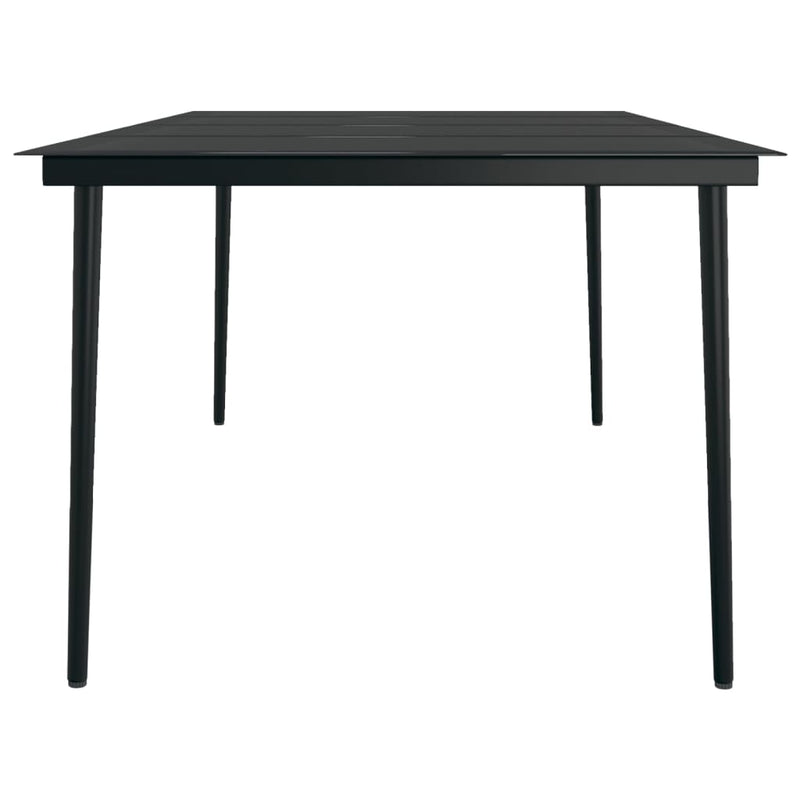 Garden_Dining_Table_Black_200x100x74_cm_Steel_and_Glass_IMAGE_4