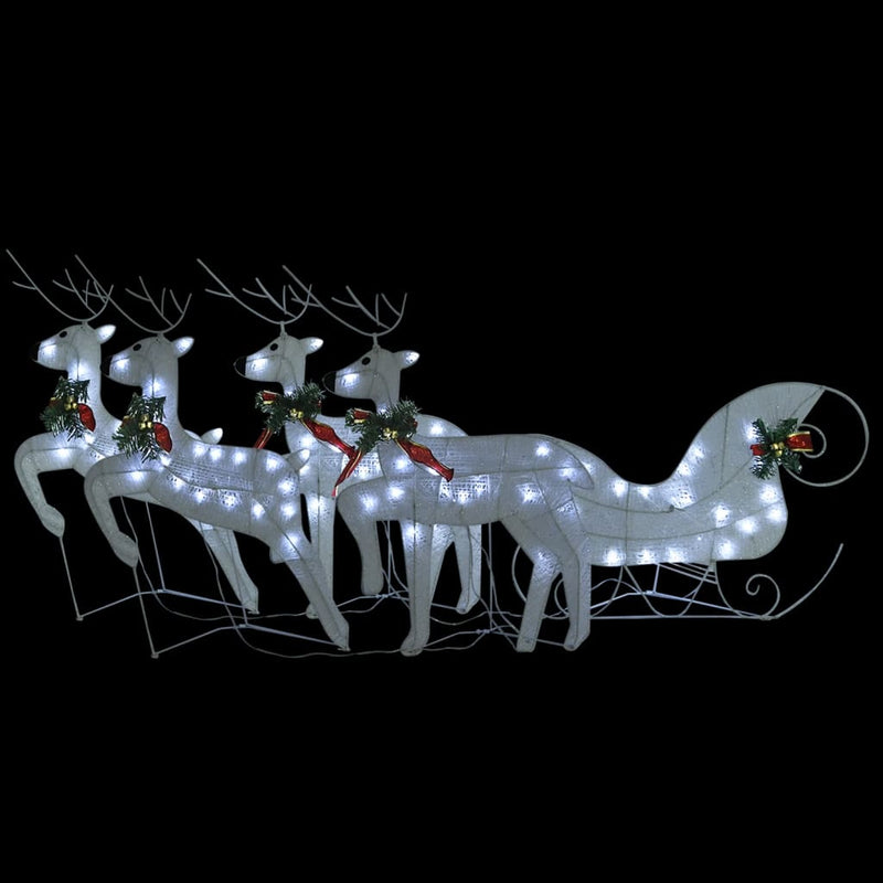 Reindeer_&_Sleigh_Christmas_Decoration_100_LEDs_Outdoor_White_IMAGE_2