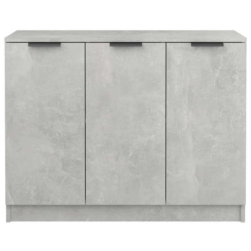 Sideboard Concrete Grey 90.5x30x70 cm Engineered Wood