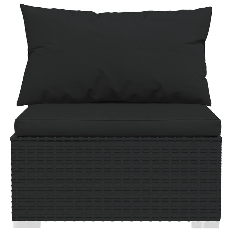 13_Piece_Garden_Lounge_Set_with_Cushions_Poly_Rattan_Black_IMAGE_4