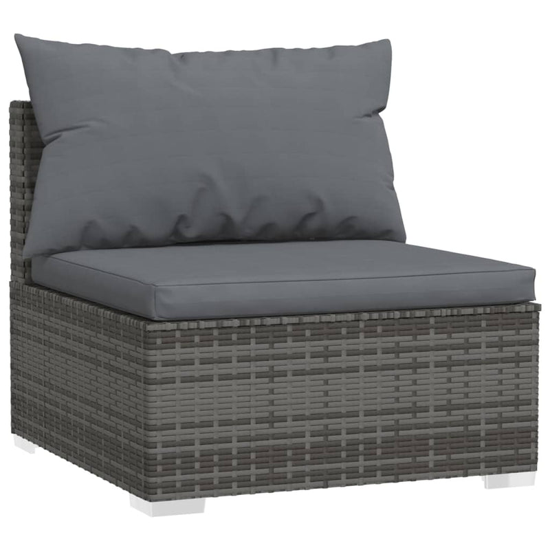 13_Piece_Garden_Lounge_Set_with_Cushions_Poly_Rattan_Grey_IMAGE_5