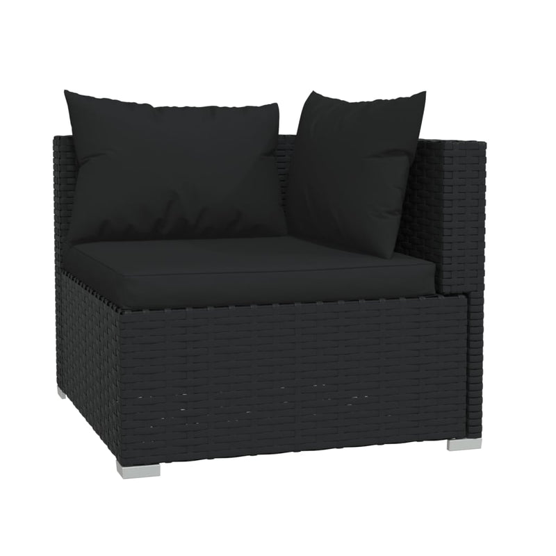 6_Piece_Garden_Lounge_Set_with_Cushions_Poly_Rattan_Black_IMAGE_3