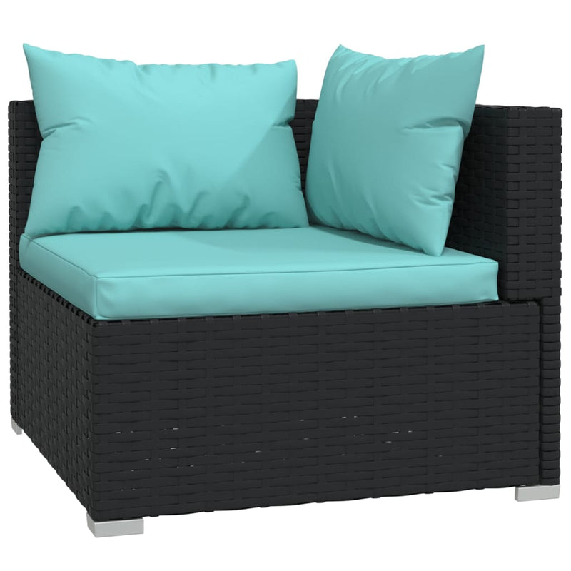 6_Piece_Garden_Lounge_Set_with_Cushions_Poly_Rattan_Black_IMAGE_3