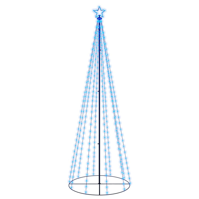 Christmas_Cone_Tree_Blue_310_LEDs_100x300_cm_IMAGE_2