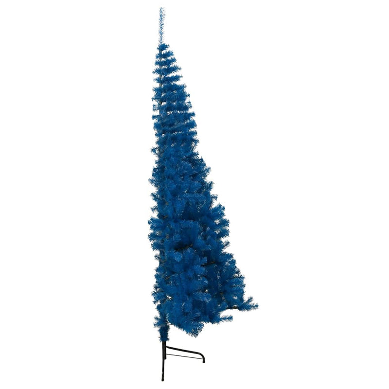 Artificial_Half_Christmas_Tree_with_Stand_Blue_240_cm_PVC_IMAGE_5