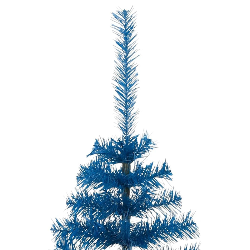 Artificial_Half_Christmas_Tree_with_Stand_Blue_240_cm_PVC_IMAGE_6