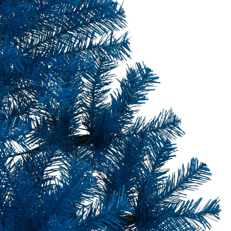 Artificial_Half_Christmas_Tree_with_Stand_Blue_240_cm_PVC_IMAGE_7
