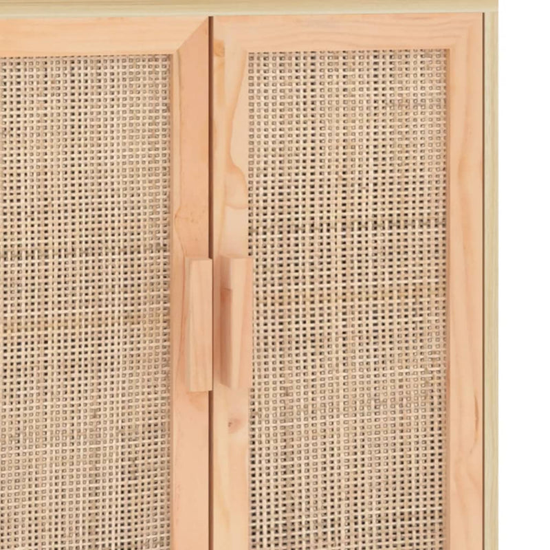Sideboard_Brown_60x30x70_cm_Solid_Wood_Pine_and_Natural_Rattan_IMAGE_6_EAN:8720287102557