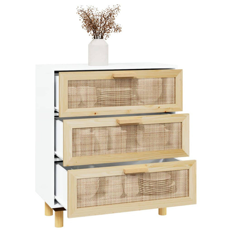 Sideboard_White_60x30x70_cm_Solid_Wood_Pine_and_Natural_Rattan_IMAGE_3
