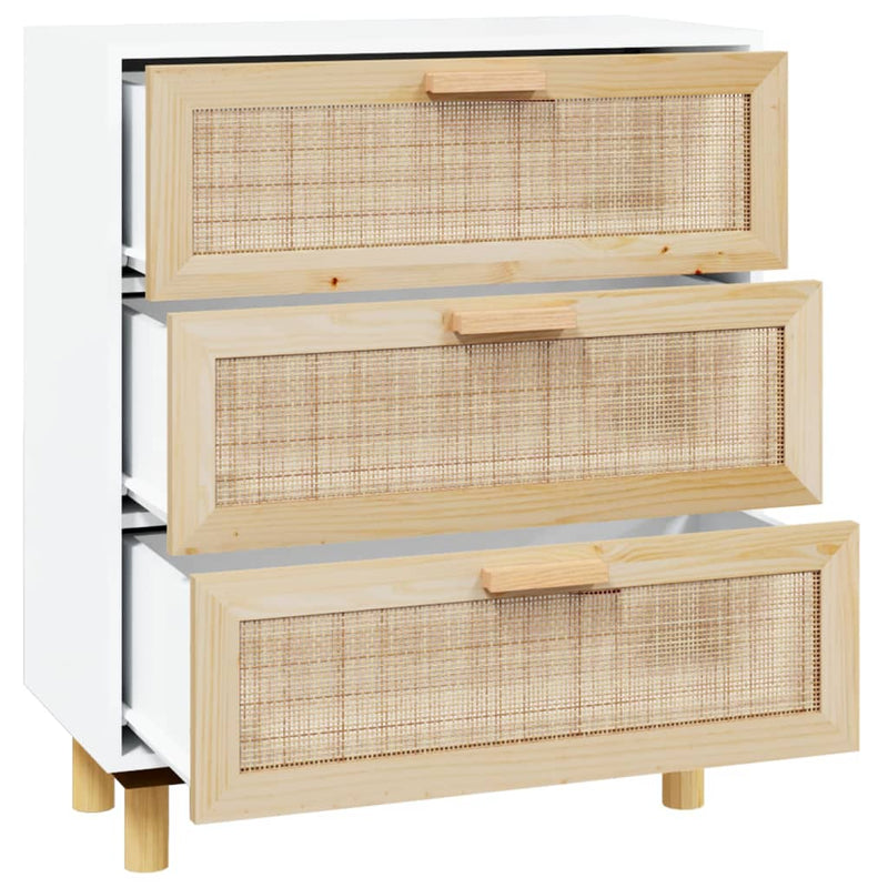 Sideboard_White_60x30x70_cm_Solid_Wood_Pine_and_Natural_Rattan_IMAGE_4