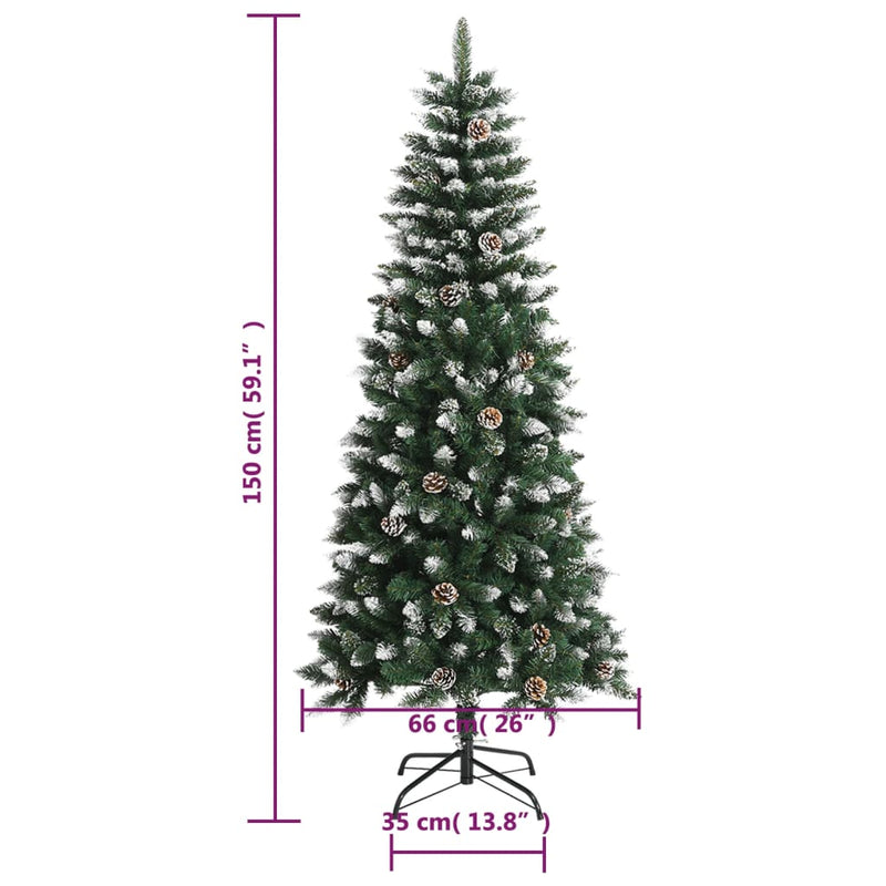 Artificial_Christmas_Tree_with_Stand_Green_150_cm_PVC_IMAGE_8