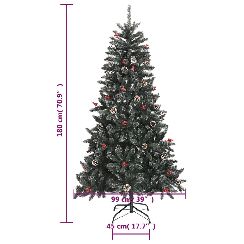 Artificial_Christmas_Tree_with_Stand_Green_180_cm_PVC_IMAGE_8