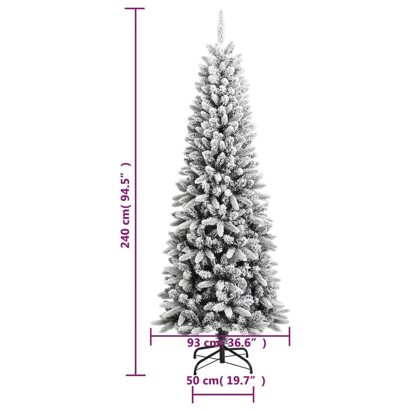 Artificial_Christmas_Tree_with_Flocked_Snow_240_cm_PVC&PE_IMAGE_8_EAN:8720287110347