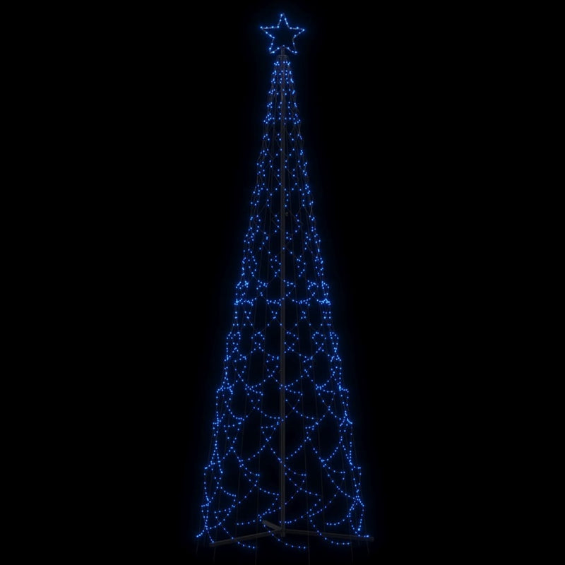 Christmas_Cone_Tree_Blue_500_LEDs_100x300_cm_IMAGE_3