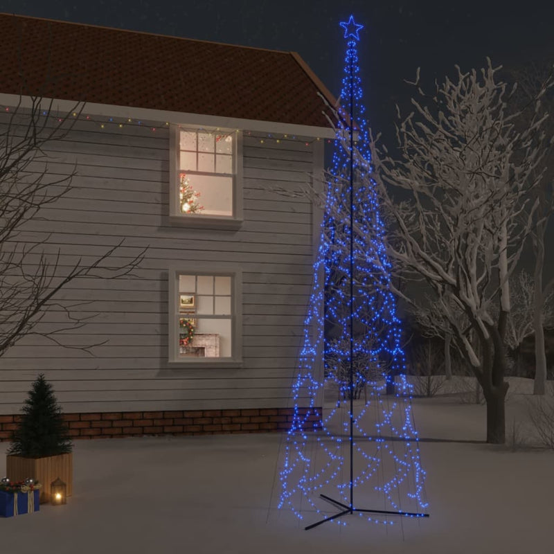 Christmas_Cone_Tree_Blue_3000_LEDs_230x800_cm_IMAGE_1_EAN:8720287110989