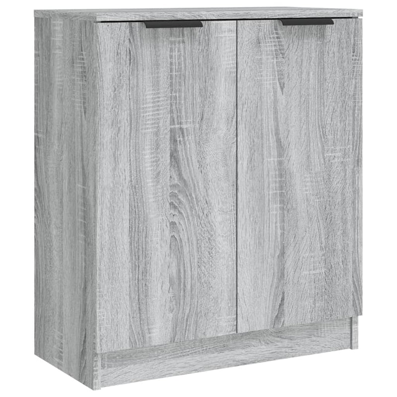 3 Piece Sideboards Grey Sonoma Engineered Wood