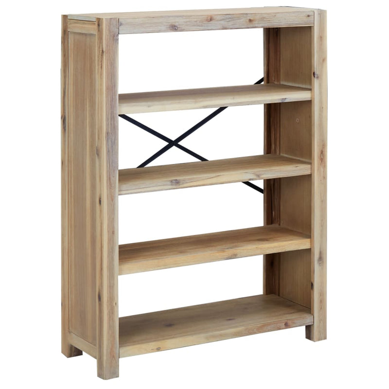 4-Tier_Bookcase_80x30x110_cm_Solid_Wood_Acacia_IMAGE_2