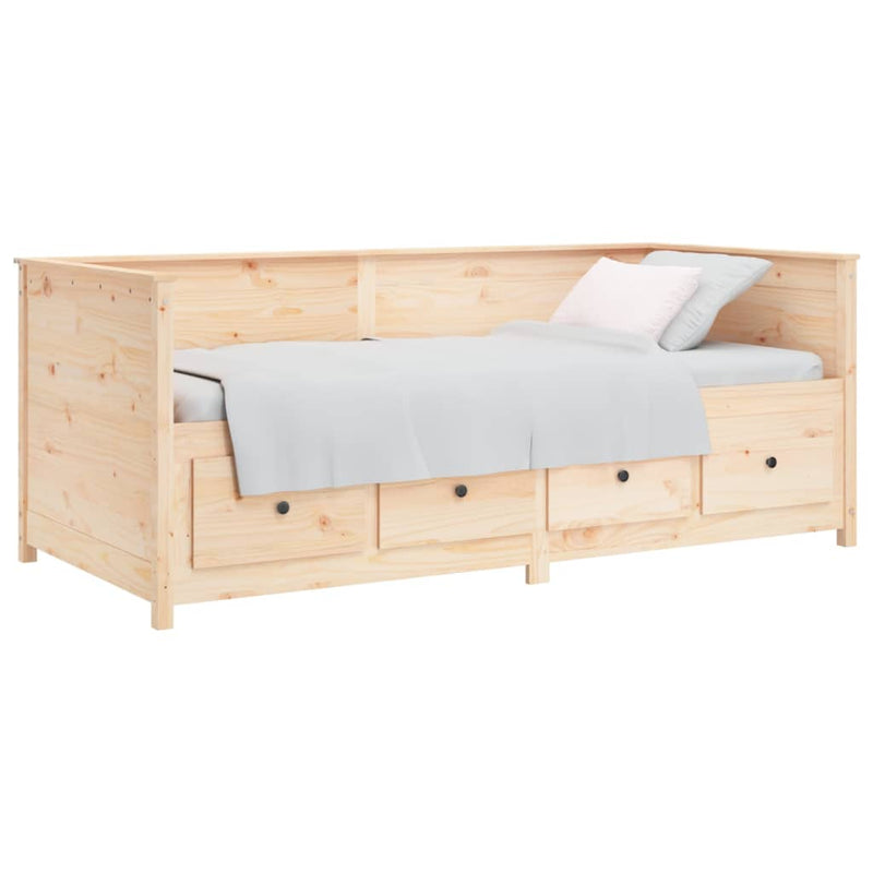 Day Bed 80x200 cm Solid Wood Pine