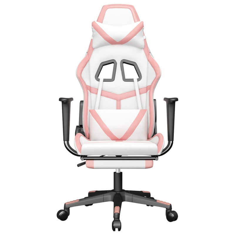 Massage_Gaming_Chair_with_Footrest_White&Pink_Faux_Leather_IMAGE_4_EAN:8720287143833